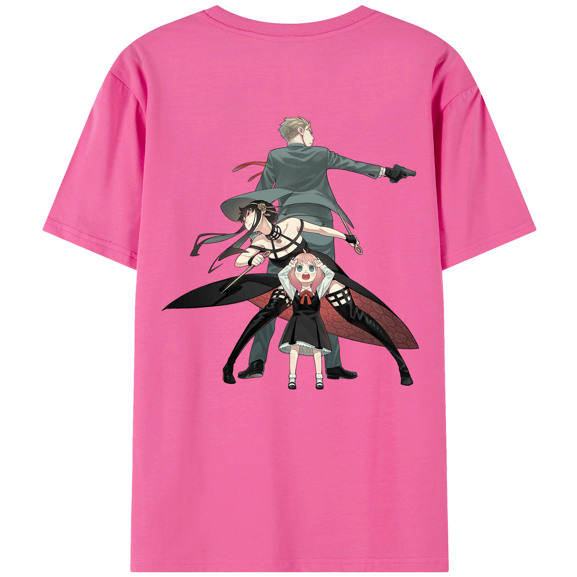 （画像用） SPY×FAMILY间谍家家酒 レディース半袖Tシャツ(バックプリント)